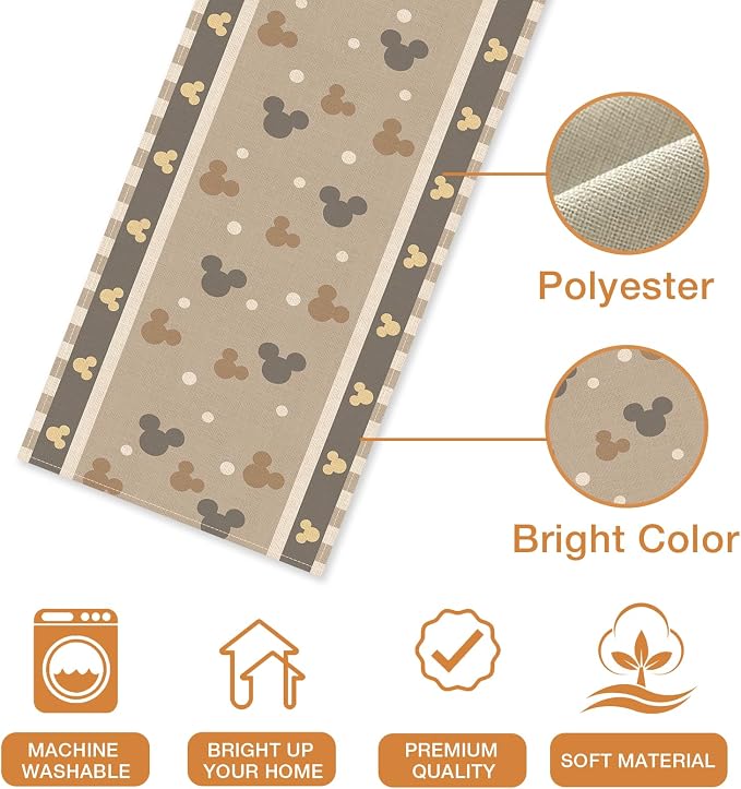 Seliem Cute Grey Table Runner - Image 3