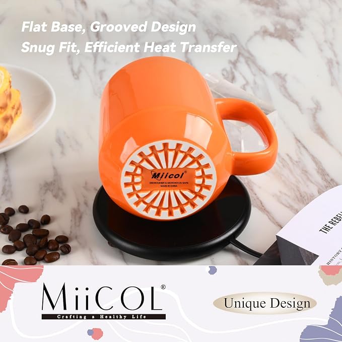 Miicol Ceramic Coffee Mug, 16 oz Large Coffee Cup, Tea Mug - Image 6