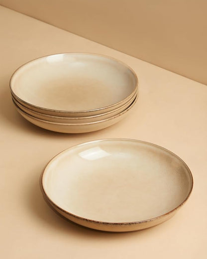 8.75 Inch Large Ceramic Pasta Bowls, 32 Oz Reactive Glaze Stoneware Pasta - Image 6