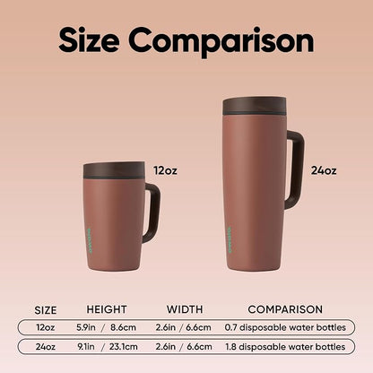 Owala SmoothSip Slider Stainless Steel Insulated Travel Mug - Image 6