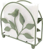 Cast Iron Bird & Tree Classic Napkin Holder/Tabletop Freestanding Tissue by Owlgift