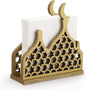 Eid Gold Napkin Holder for Tables Classical for Islamic Ramadan Holiday Napkin by Namalu