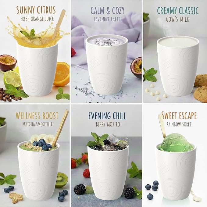 Wheat Straw Cups 6 PCS, Unbreakable 16 OZ Tumbler Set, Lightweight Glass Cups - Image 4