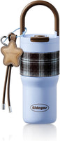 25oz Insulated Tumbler Ceramic Stainless Steel Water Bottle, Leak Proof by Sidagar