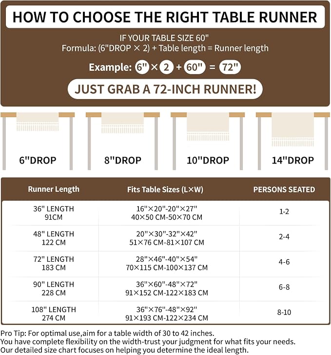Boho Table Runner for Home Decor - Image 4