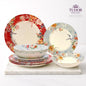 12-Piece Porcelain Dinnerware Set by TudorEngland