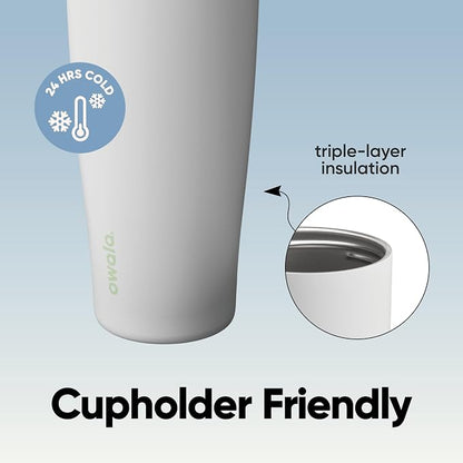 Owala FreeSip Sway Stainless Steel Water Bottle 40 oz Iced Breeze - Image 4