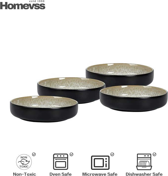 HomeVss 20-Piece Dinnerware Set - Image 8