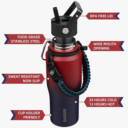 BJPKPK 23oz Insulated Water Bottle - Image 2