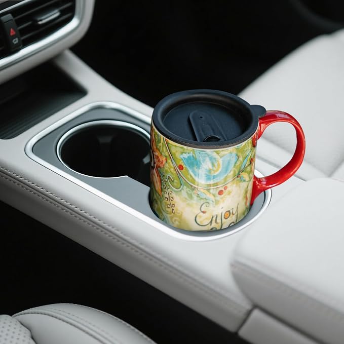 Topadorn 17oz Ceramic Travel Mug - Image 8