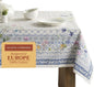 Maison d' Hermine Table Cloth Rectangle Table 100% Cotton 54 x 72 Inches Tablecloth Reusable Decorative for Dining Room Farmhouse Home Valentines Day Decorations Spring Summer - Faience