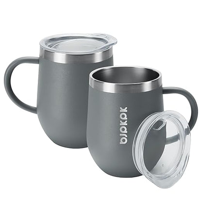 BJPKPK 2PCS Insulated Coffee Mug by BJPKPK