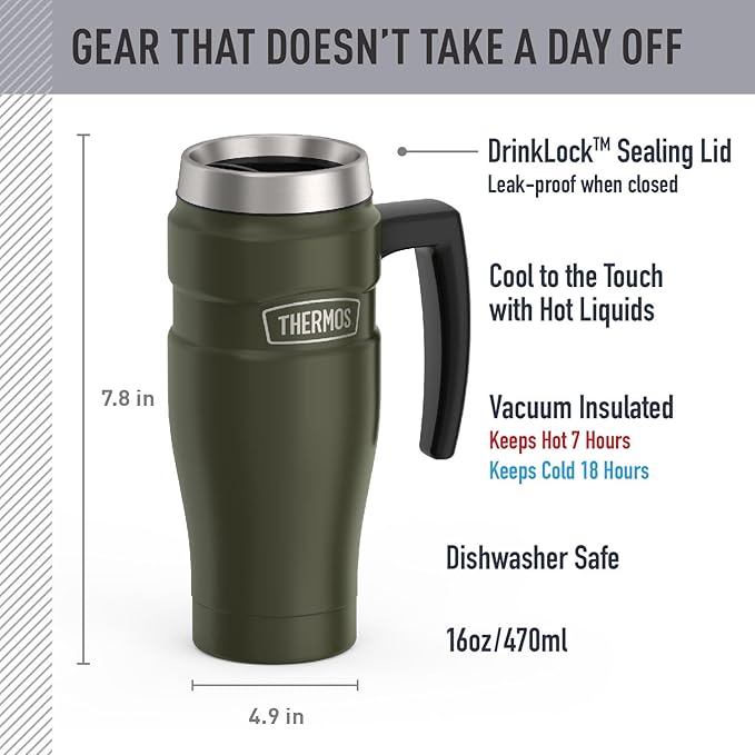 THERMOS Stainless King Travel Mug - Image 2