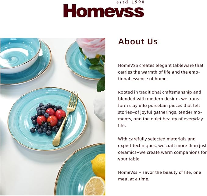Highland 16-Piece Dinnerware Set Service - Image 6