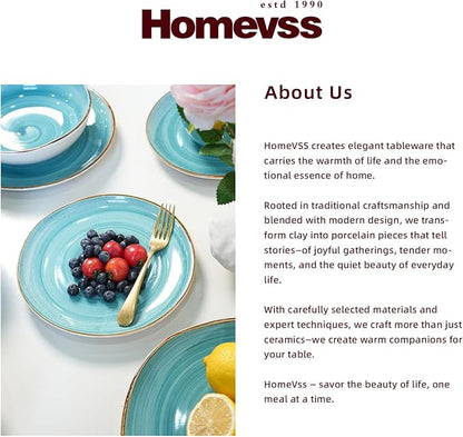 Highland 16-Piece Dinnerware Set Service - Image 6