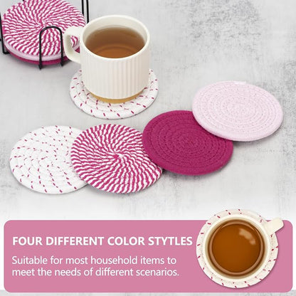 Coasters for Drinks Absorbent, Coasters Set of 4 - Image 5