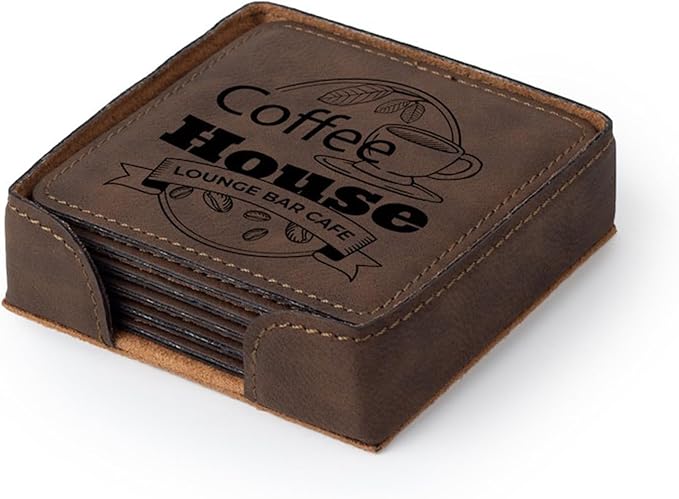 JPPlus 4" Square Coaster Engraving Blanks - Image 2