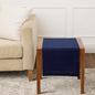 Solino Home 100% Pure Linen Table Runner Navy, Classic Hemstitch 14 x 36 in | by SolinoHome