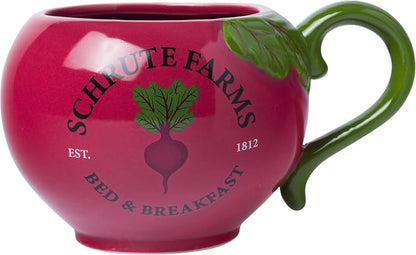 Silver Buffalo The Office Schrute Farms Rustic Ceramic 3D Sculpted Mug by SilverBuffalo