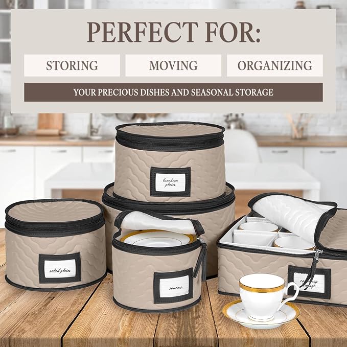 China Storage Containers 5-Piece Set Moving Boxes, Quilted Microfiber | - Image 2