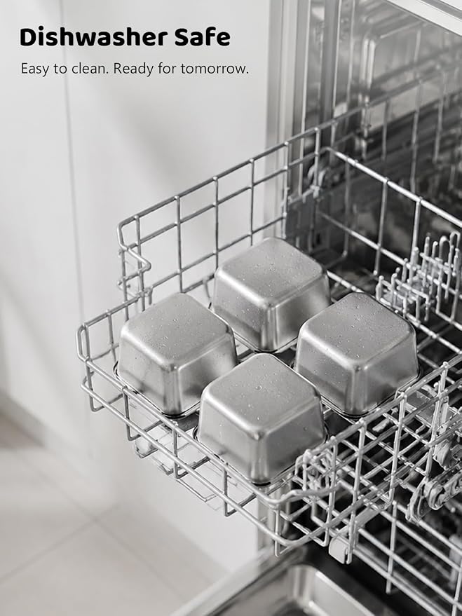 HTEVW 6 Pack Stainless Steel Snack Containers - Image 6