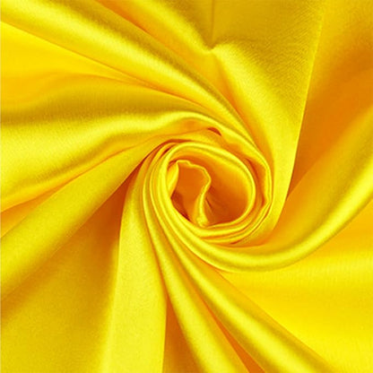 10 Pack Wedding Satin Yellow Table Runners 12 X 108 Inches Table Runner - Image 3