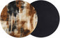 Black Brown Gradient Coasters Set of 2, Absorbent Coasters by Unknown