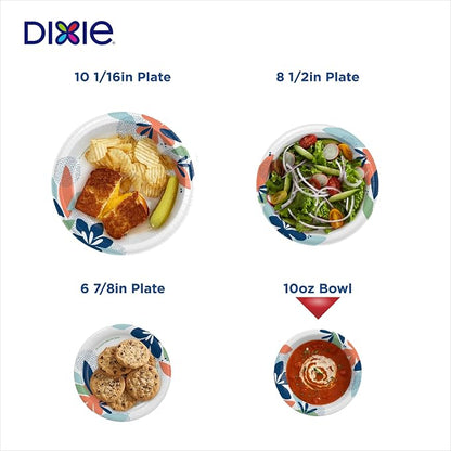 Dixie Small Paper Bowls, 10 Oz, Microwave-Safe, Soak-Proof, Disposable Bowls - Image 6