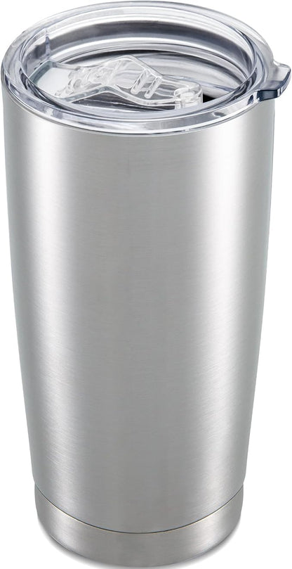 20 oz Tumbler with Lid Stainless Steel Insulated Tumblers Cups Travel Mug | by Orebigo