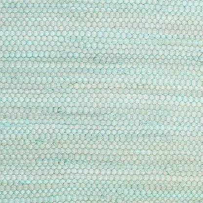 PILLOWPIA Handcrafted Chindi Rag Rug Hot Pad – 100% Cotton, Handwoven, Colorful & Eco-Friendly | Boho Kitchen Accessory for Table, Counter, or Serving Use - Aquatic