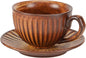 Vintage Design 11 oz Ceramic Latte Art Cappuccino Barista Cup by bwszrosamatchawhiskset