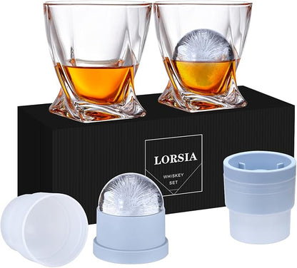 Whiskey Rocks Glass, Unique Gifts by LORSIA