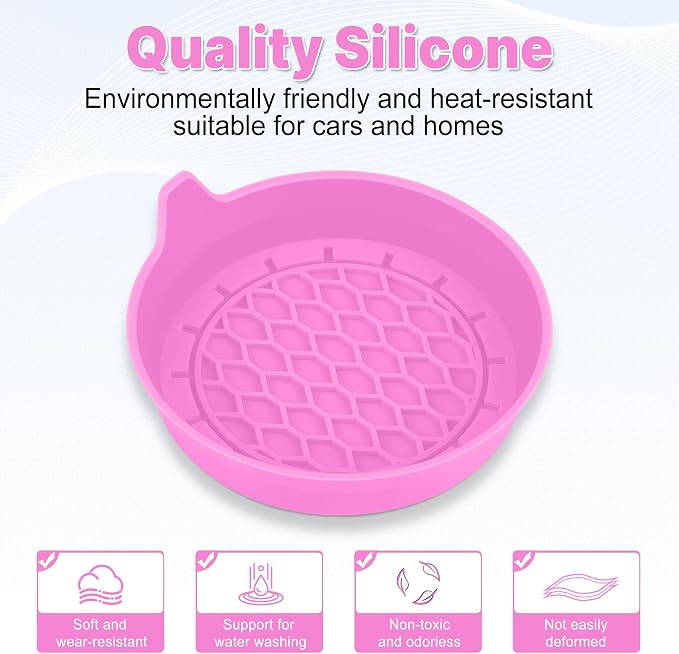 Car Cup Holder Coaster, Silicone Cup Holder Insert, Universal Non-Slip Cup - Image 6