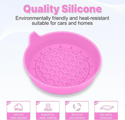 Car Cup Holder Coaster, Silicone Cup Holder Insert, Universal Non-Slip Cup - Image 6