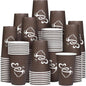 Clawsoff 16 oz 180 Count Paper Coffee Cups Disposable Hot Coffee Cups Brown | by BuyNow