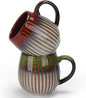 CosyCorner Ceramic Coffee Mugs, 17 oz Large Coffee Cups, Couple Coffee Mugs Set by CosyCorner