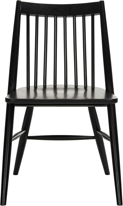 Safavieh Home Collection Wren Black 19-inch Spindle Dining Chair (Set of 2)