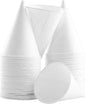 Avant Grub Eco-Friendly Wax-Free White Rolled Rim Paper Cone Drinking Cup 250Pk by FoodRestaurantSupplies