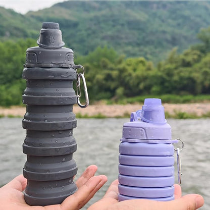 Collapsible Water Bottles Travel water bottle Sports Portable Sport Water - Image 8