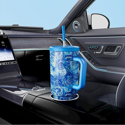 Meoky Tumbler with Handle and Straw - Image 5