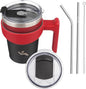 Konokyo 10 oz Tumbler with Handle and Straw, Insulated Travel Mug | Mystic by Konokyo