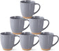 AmorArc 12oz Ceramic Coffee Mugs set of 6, Stylish Coffee Mugs by AmorArc