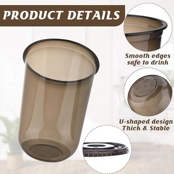 16oz Disposable Stemless Glasses - Image 3