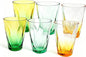 13oz Stackable Drinking Tumblers 6PCS Vibrant Acrylic Tumblers by WowProLiv