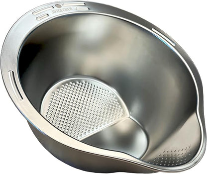 Joyce Chen Stainless Steel Rice Strainer Bowl Rice Washer Colander by Unknown