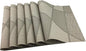 Gugrida Natural Placemats Woven Vinyl Non-Slip Insulation Heat Stain Resistant Washable Table Placemats Kitchen Dining Table Top Meal Mat Place Mats PVC Set of 6, Natural Wood Color