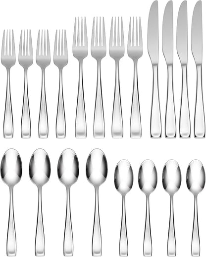 Oneida Moda 20-Piece 18/10 Silverware Set - Image 2
