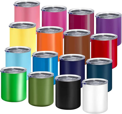 YOUKE OLA 16 Pack Stainless Steel Insulated Coffee Mug Bulk by YOUKEOLA