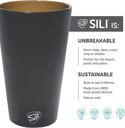 Silipint 16oz Silicone Pint Glass - Image 2