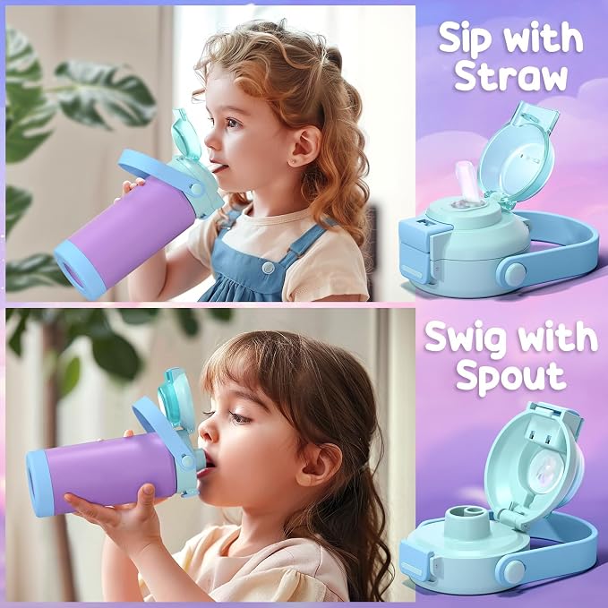 Fimibuke 18oz Kids Insulated Water Bottle - Image 3